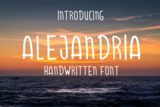 Alejandria: A Playful Handwritten Font for Marketers Who Want Scroll-Stopping Content