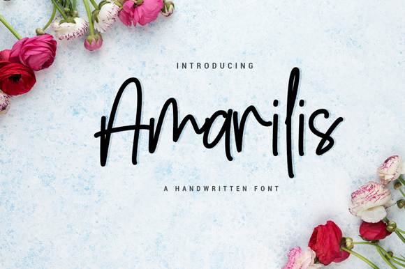 Amarilis: A Handwritten Font Built for Editorial Presence