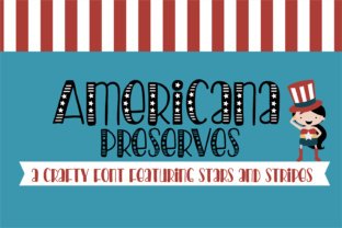 Americana Preserves: A Handwritten Font for Small Business Branding