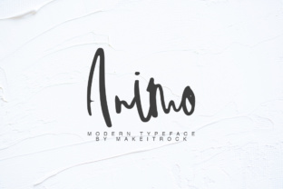 Animo: A Distinctive Script Font for Polished Branding