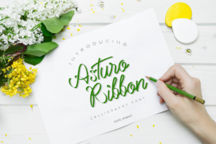 Asturo Ribbon: A Script Font That Brings Personality to Branding Projects