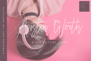 Austin Worth: A Handwritten Font for Editorial Warmth