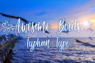 Awesome Birds Font for Web Designers Seeking a Handcrafted Look