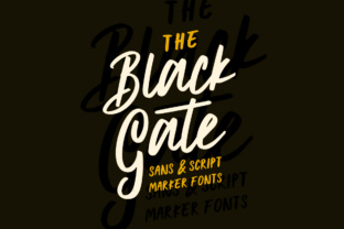 Black Gate: A Designer’s Honest Take on This Script Font