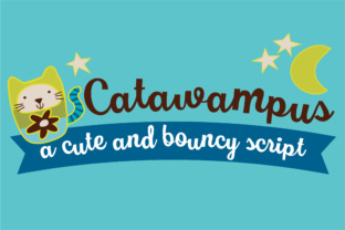 Catawampus: A Playful Script Font That Gives Your Small Business Personality