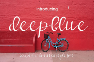 Deepblue Brings Handwritten Warmth to Editorial Typography