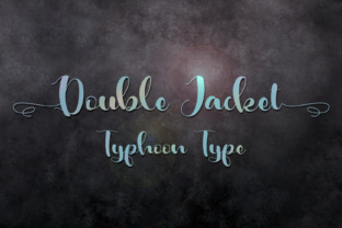 Double Jacket: A Script Font That Commands Attention in Digital Marketing