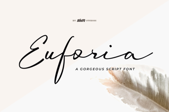 Euforia: A Bouncy Script Font for Campaign Designers