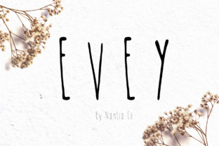 Evey Font Review: A Crafty Typeface with Elegant Appeal
