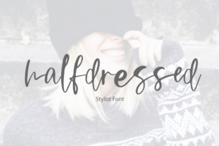 Halfdressed: A Calligraphic Typeface That Brings Warmth to Editorial Design