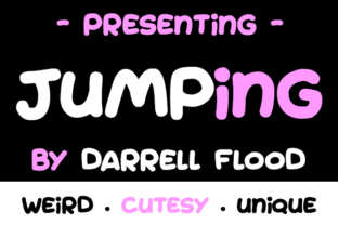 Jumping Font Review: A Playful Typeface for Web Design Projects