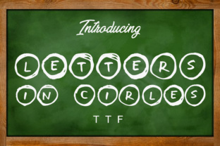 Letters in Circles: A Decorative Font to Elevate Your Brand