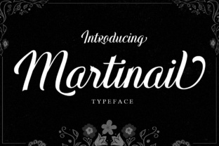 Martinail: A Modern Script Typeface for Web Designers