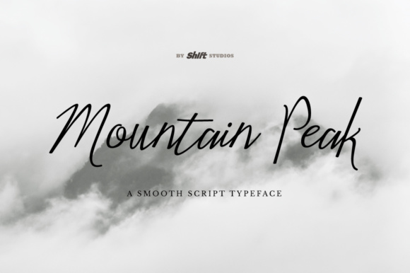 Mountain Peak: A Script Font Built for Editorial Storytelling