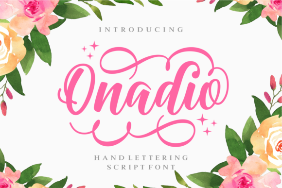 Onadio Script Font Brings Warmth to Digital Brand Design