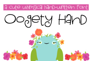Oogety Hand Font: A Playful Typeface for Branding That Connects With Customers