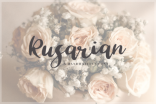 Rusarian: A Handcrafted Typeface for Authentic Branding