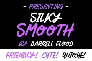 Silky Smooth: A Flowy Font for Editorial Warmth