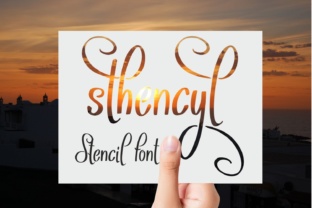 Sthencyl Font: A Handcrafted Script for Makers and Sellers