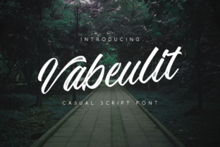 Vabeulit: A Handwritten Font Built for Editorial Presence and Readable Design