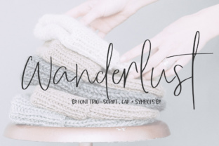Wanderlust Trio: A Script Font That Elevates Small Business Branding